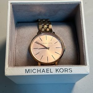 Rose gold Micheal Kors women’s watch